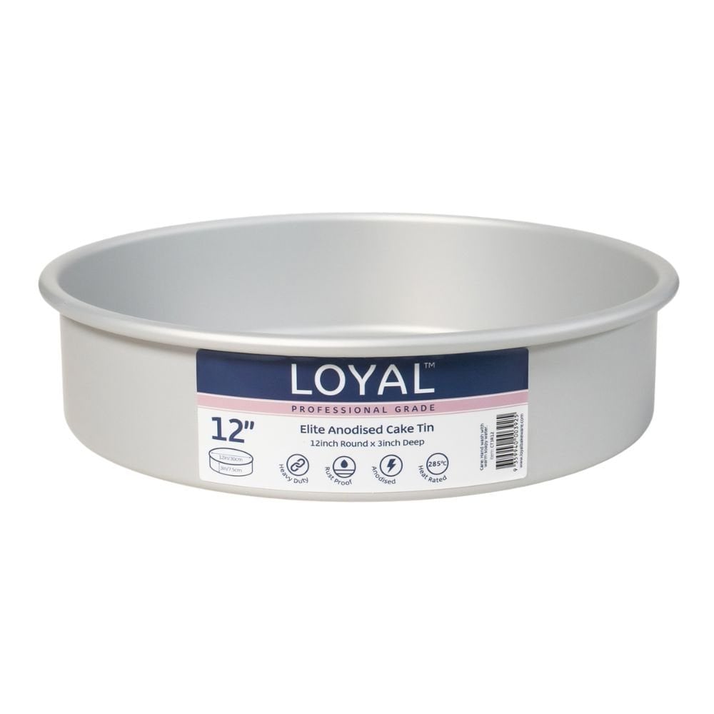 3" Deep Round Elite Anodised Cake Tin