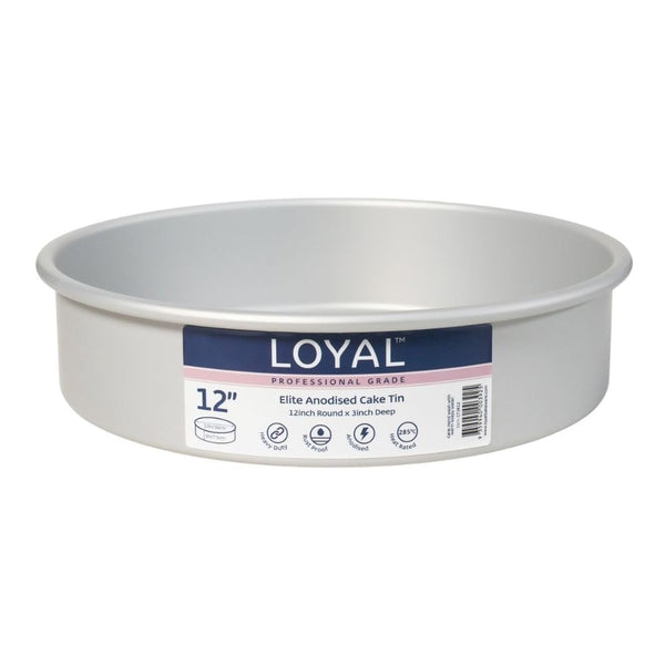 3" Deep Round Elite Anodised Cake Tin