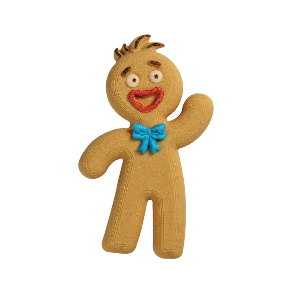 Gingerbread Man Pop It Mould Set Of 2