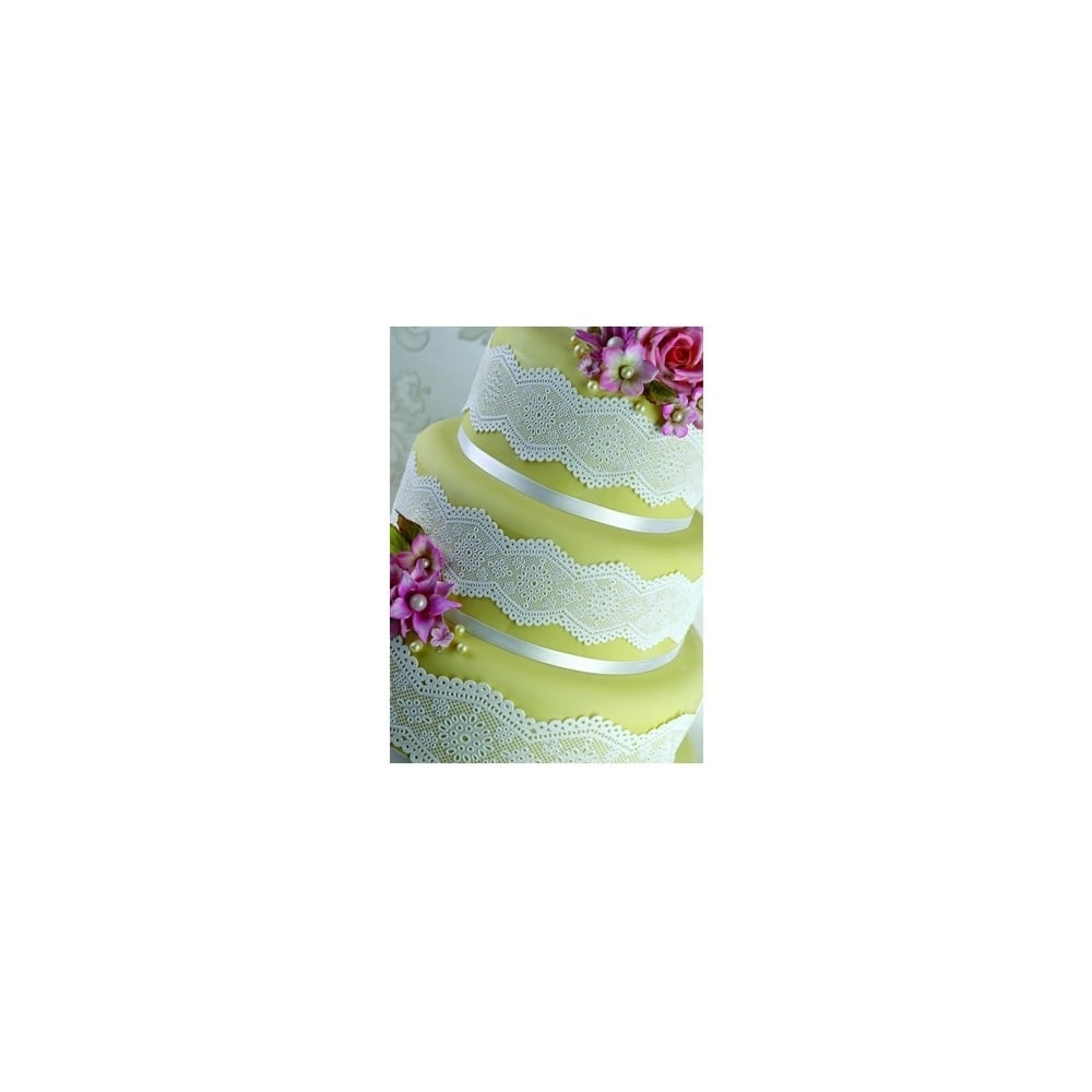 Broderie Anglaise - 3D  Lace Strip Mat