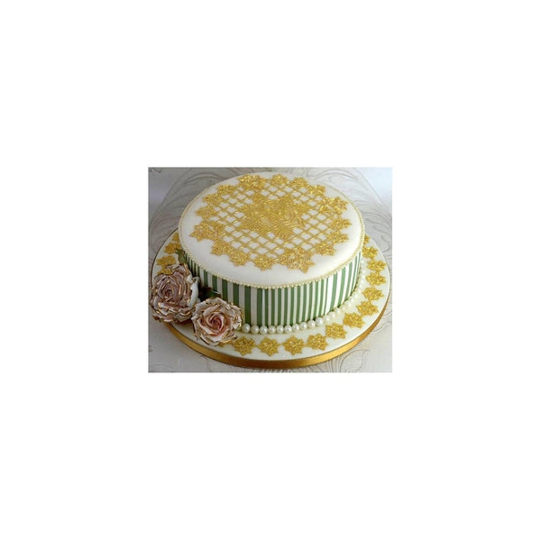 Ring Of Roses - 3D Cake Topper Mat