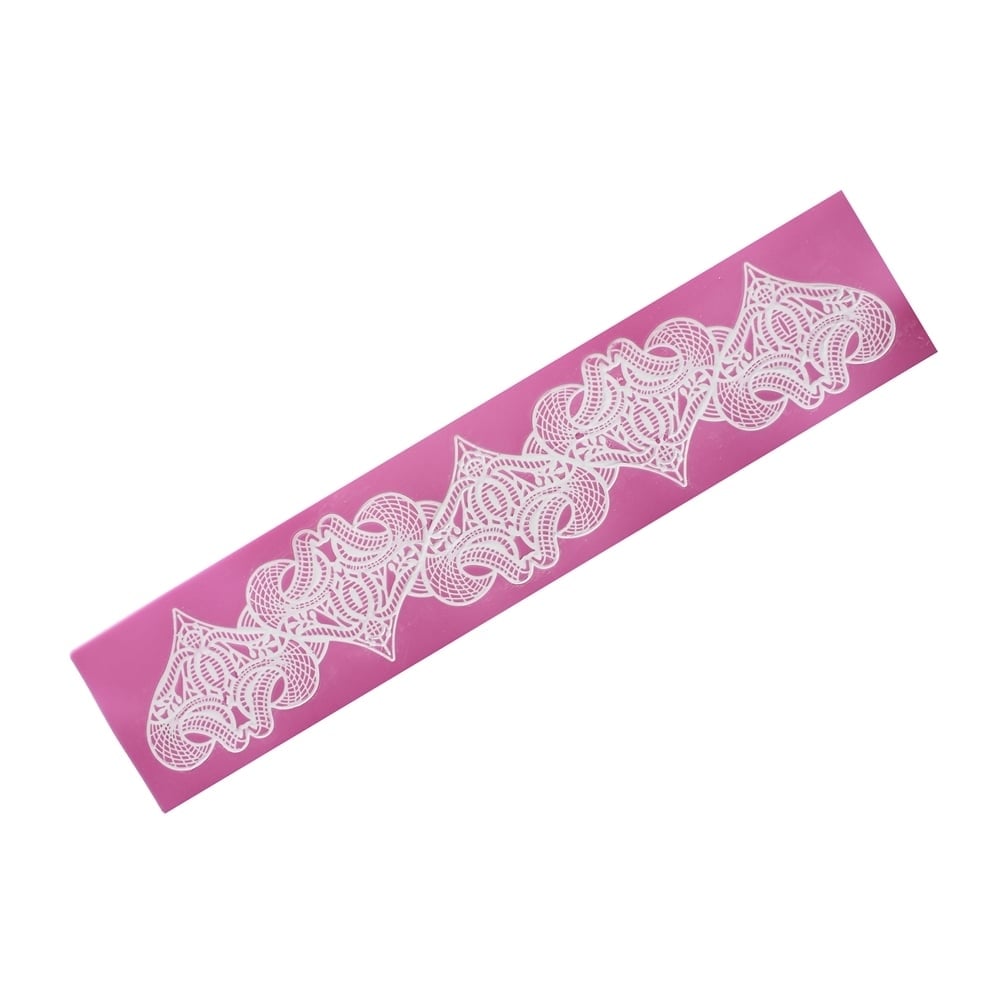 Art Nouveau Hearts - 3D Lace Mat