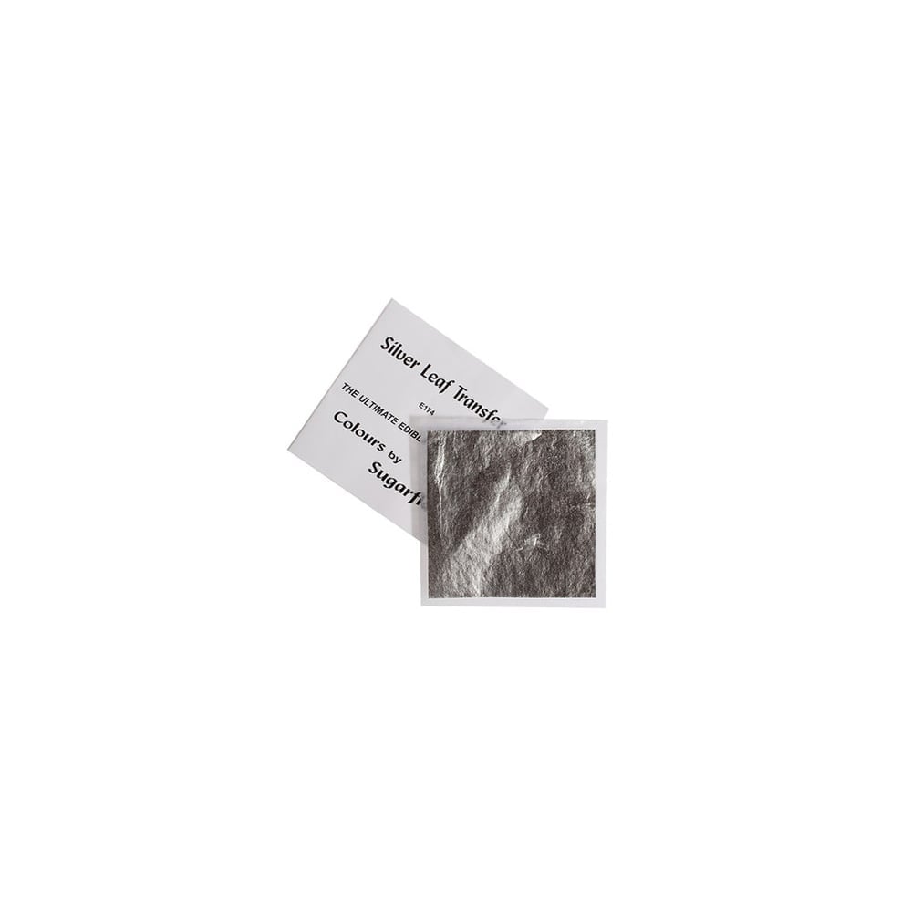 Silver - Edible Leaf Transfer