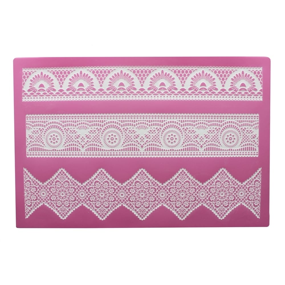 Art Deco - 3D Large Lace Strip