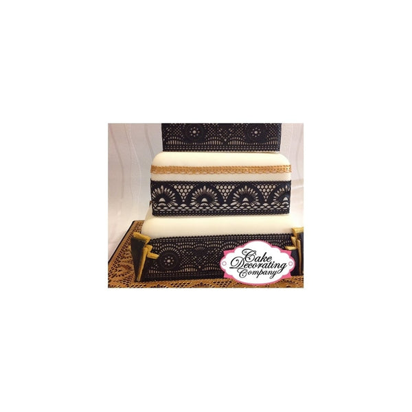 Art Deco - 3D Large Lace Strip