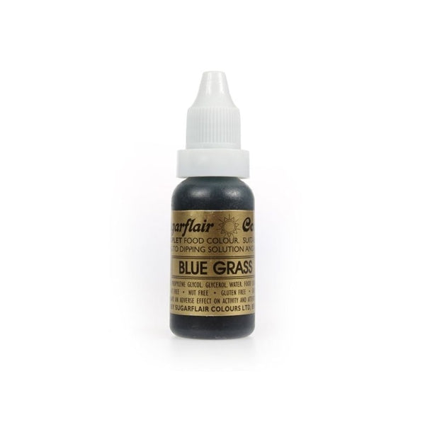 Turquoise (Formerly Blue Grass) 14ml - Sugartint Concentrated Droplet Colour 14ml - Sugarflair