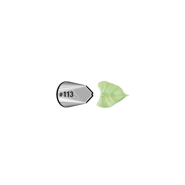 Piping Nozzle -  Large Leaf Decorating Tip 113