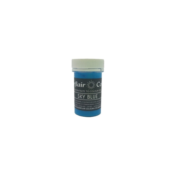 Sky Blue Pastel Paste Concentrate Colouring By Sugarflair