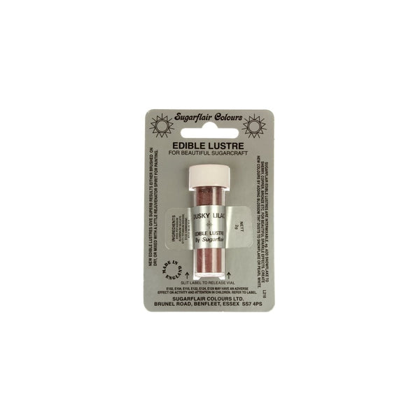 Dusky Lilac - Edible Lustre Dusting Colour 2g - Sugarflair