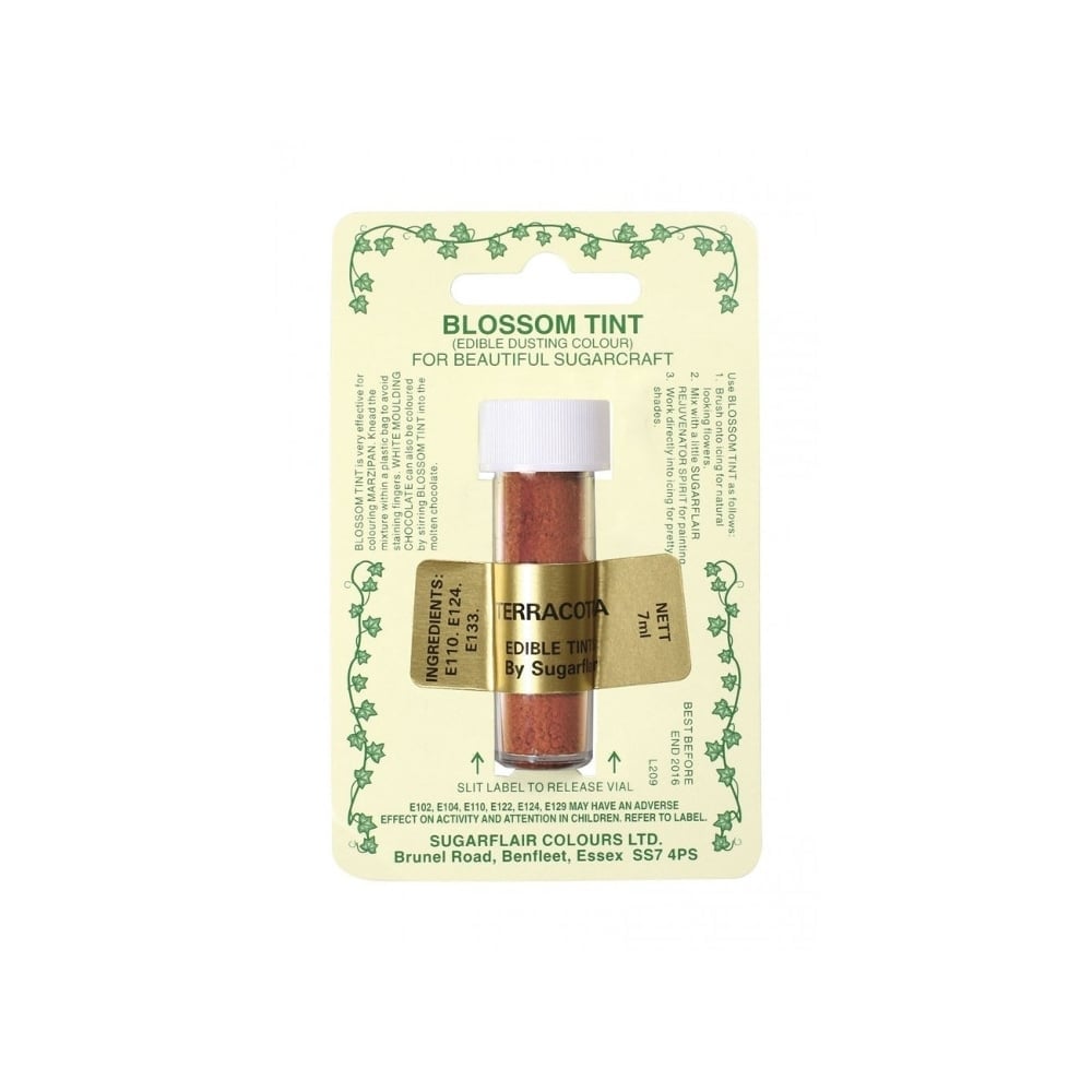 Terracotta - Blossom Tint Dusting Colour - Sugarflair