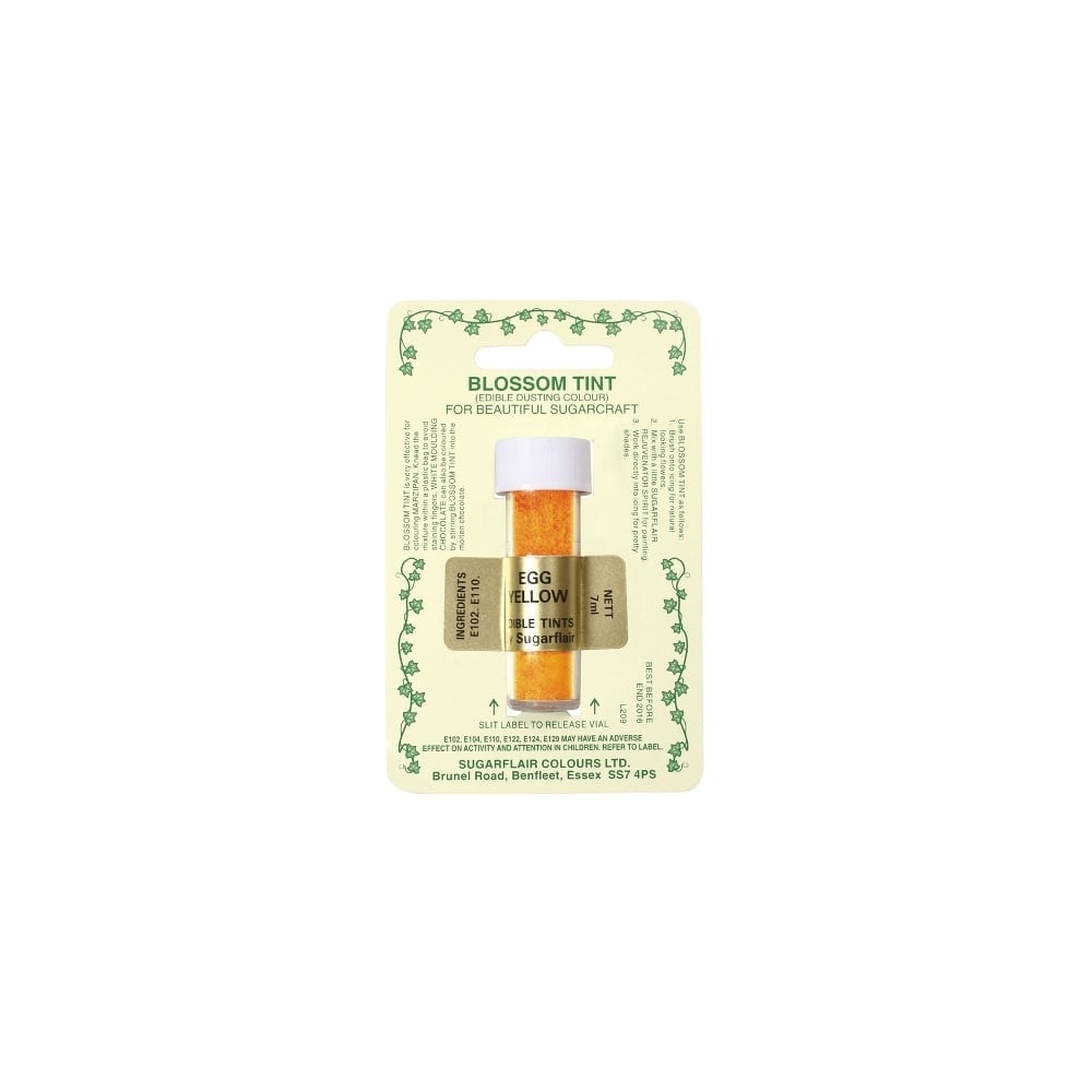 Egg Yellow - Blossom Tint Dusting Colour 7ml - Sugarflair