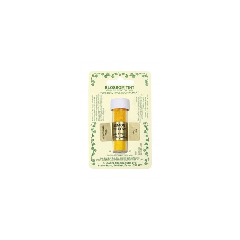 Lemon Yellow - Blossom Tint Dusting Colour 7ml - Sugarflair