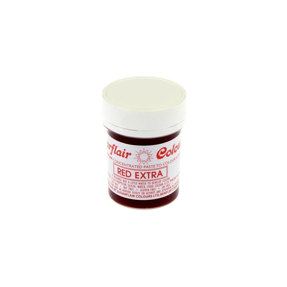 Red Extra - Max Concentrated Paste Colouring 42g - Sugarflair