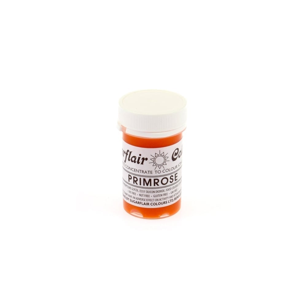 Tartranil Primrose Paste Concentrate Colouring By Sugarflair