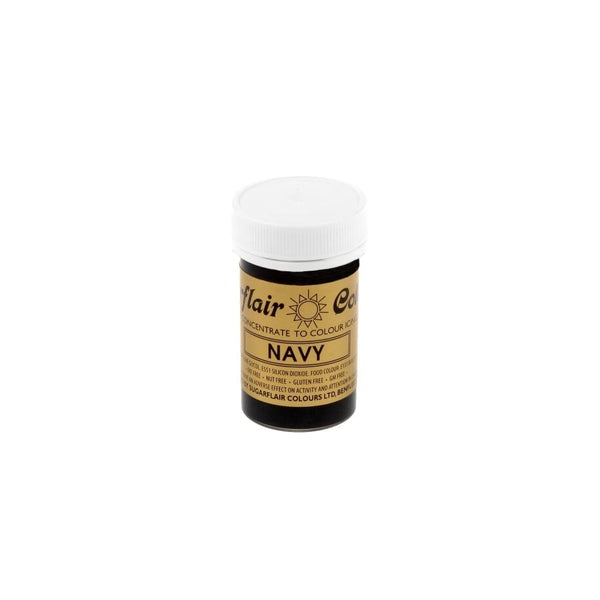 Navy Blue Spectral Paste Concentrate Colouring 25g By Sugarflair