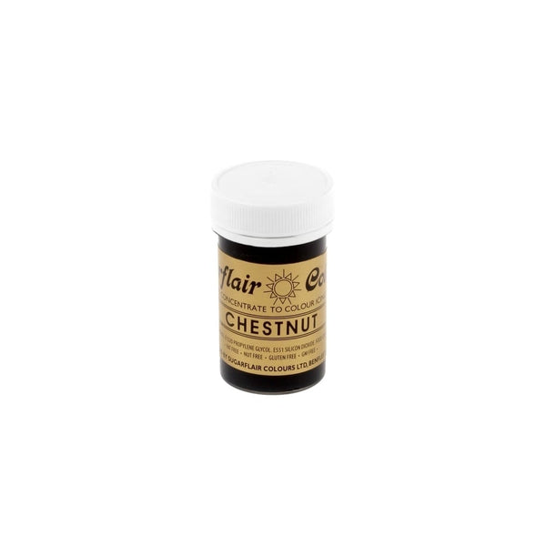 Chestnut Spectral Paste Concentrate Colouring 25g By Sugarflair
