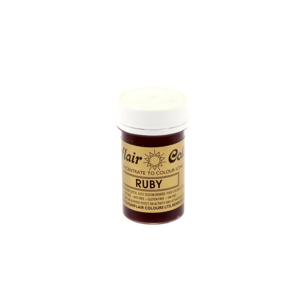 Ruby Spectral Paste Concentrate Colouring 25g By Sugarflair