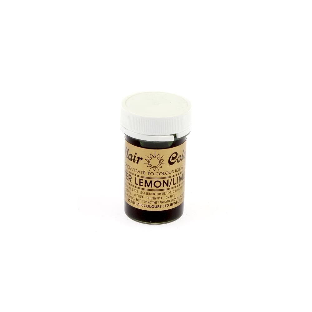 Bitter LemonLime Spectral Paste Concentrate Colouring By Sugarflair