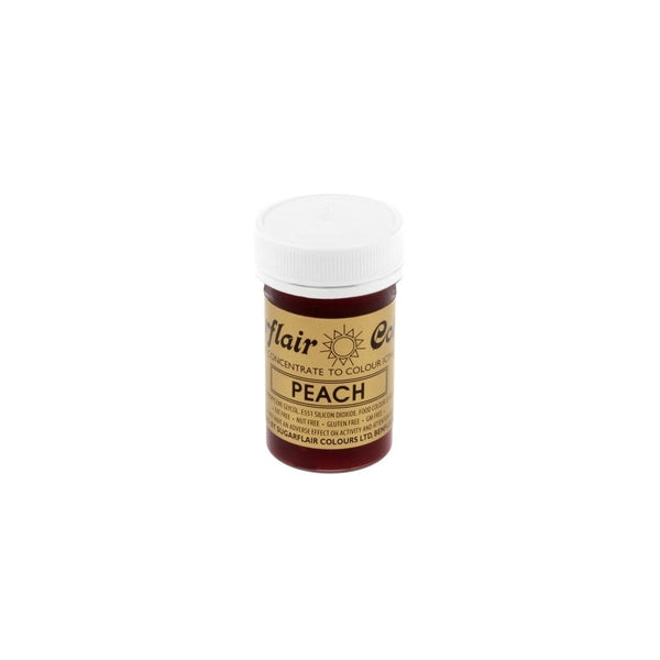 Peach Spectral Paste Concentrate Colouring 25g By Sugarflair