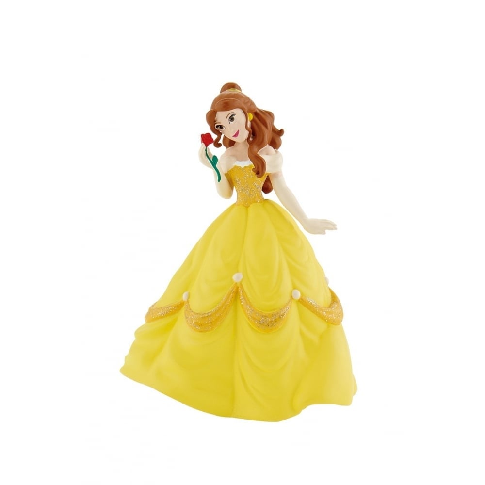 Belle With Rose - Beauty And The Beast Cake Figure