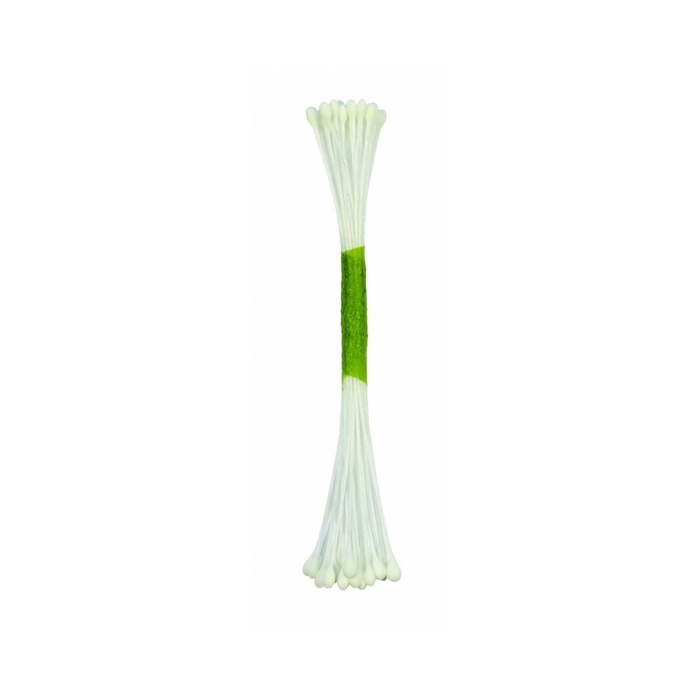 Fine Plain White Stamens x 50