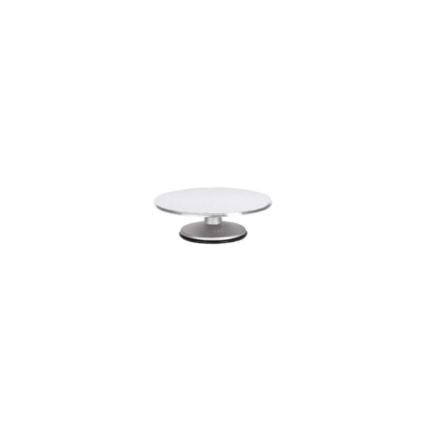 Aluminium Revolving Cake Stand With Non-Slip Mat By Ateco