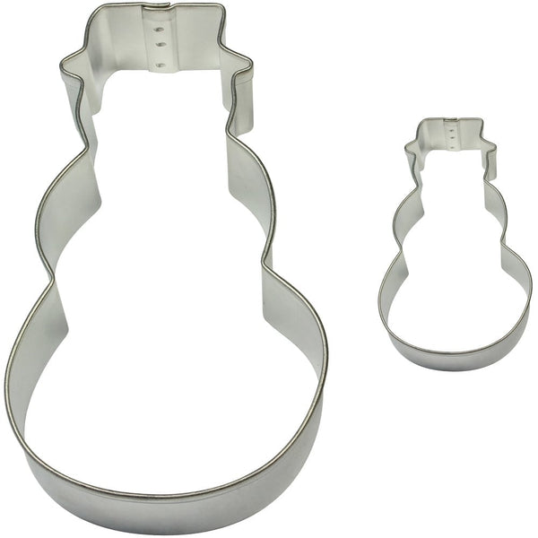 Snowman Cake And Cookie Cutter - Set Of 2