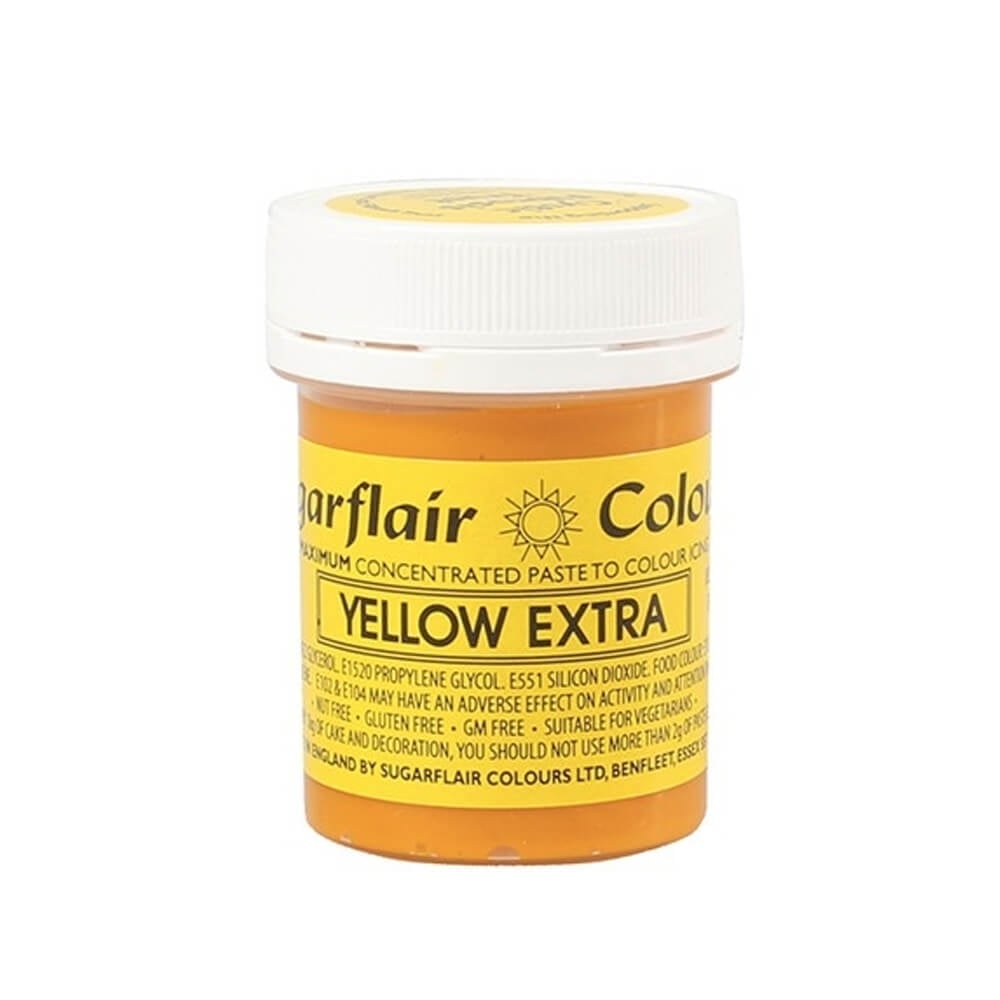 Yellow Extra - Max Concentrated Paste Colouring 42g - Sugarflair