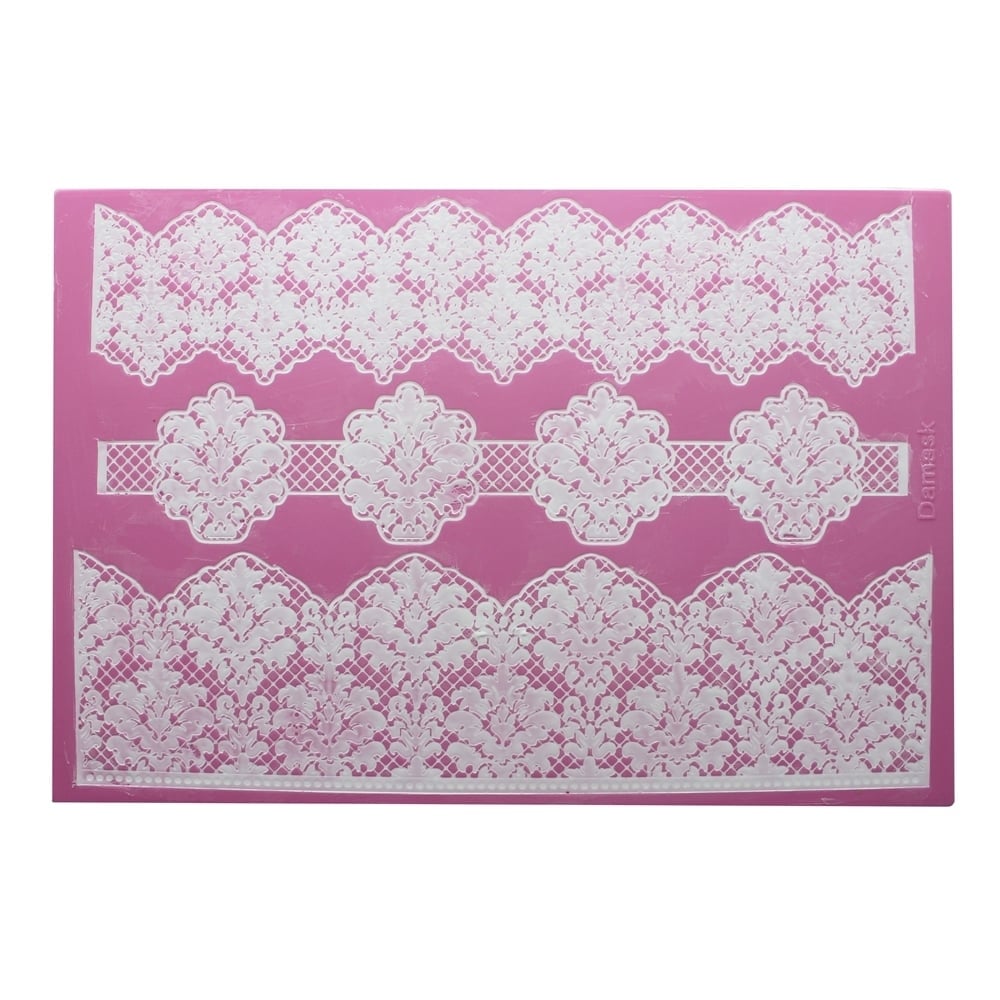 Damask 3D - Large Lace Mat