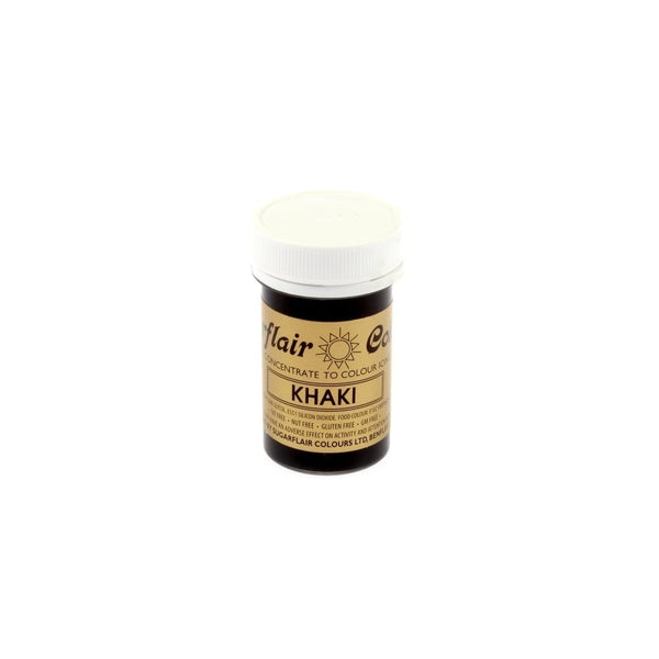 Khaki Brown - Spectral Paste Concentrate Colouring By Sugarflair