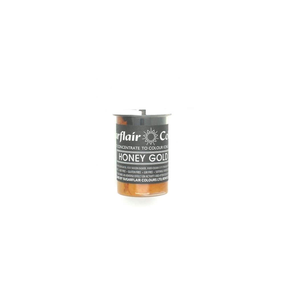 Honey Gold Pastel Paste Concentrate Colouring By Sugarflair 25g