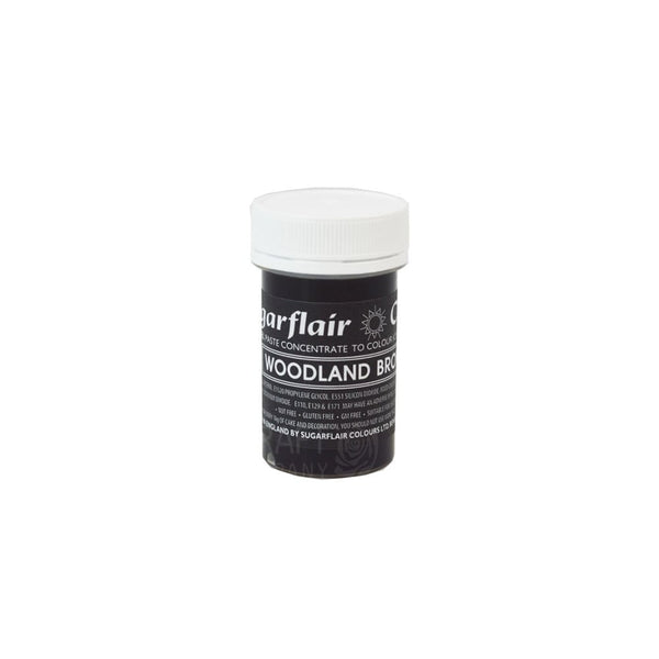 Woodland Brown Pastel Paste Concentrate Colouring By Sugarflair
