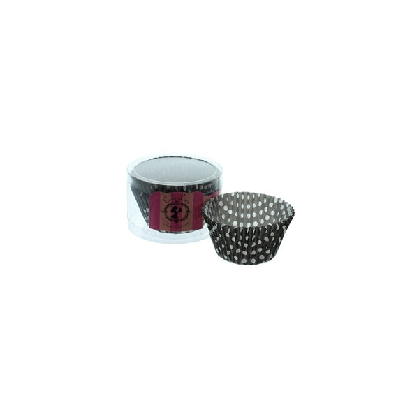 Black Spotty - Baking Cases x 50 Cups