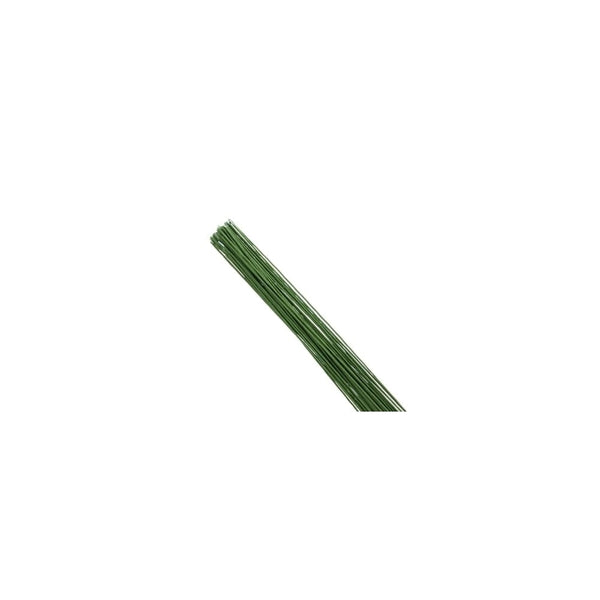 Dark Green - 18 Gauge Florist Wire x 25