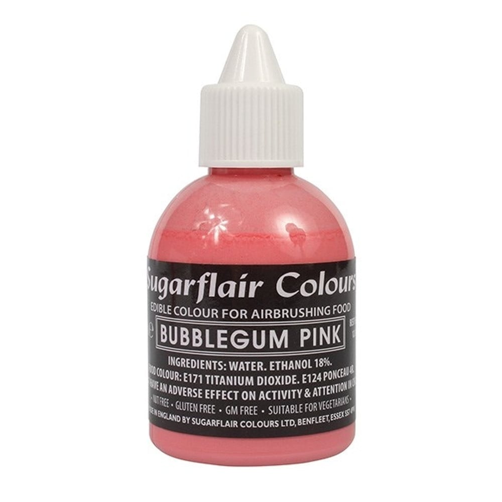 Bubble Gum Pink - Airbrush Colour 60ml - Sugarflair