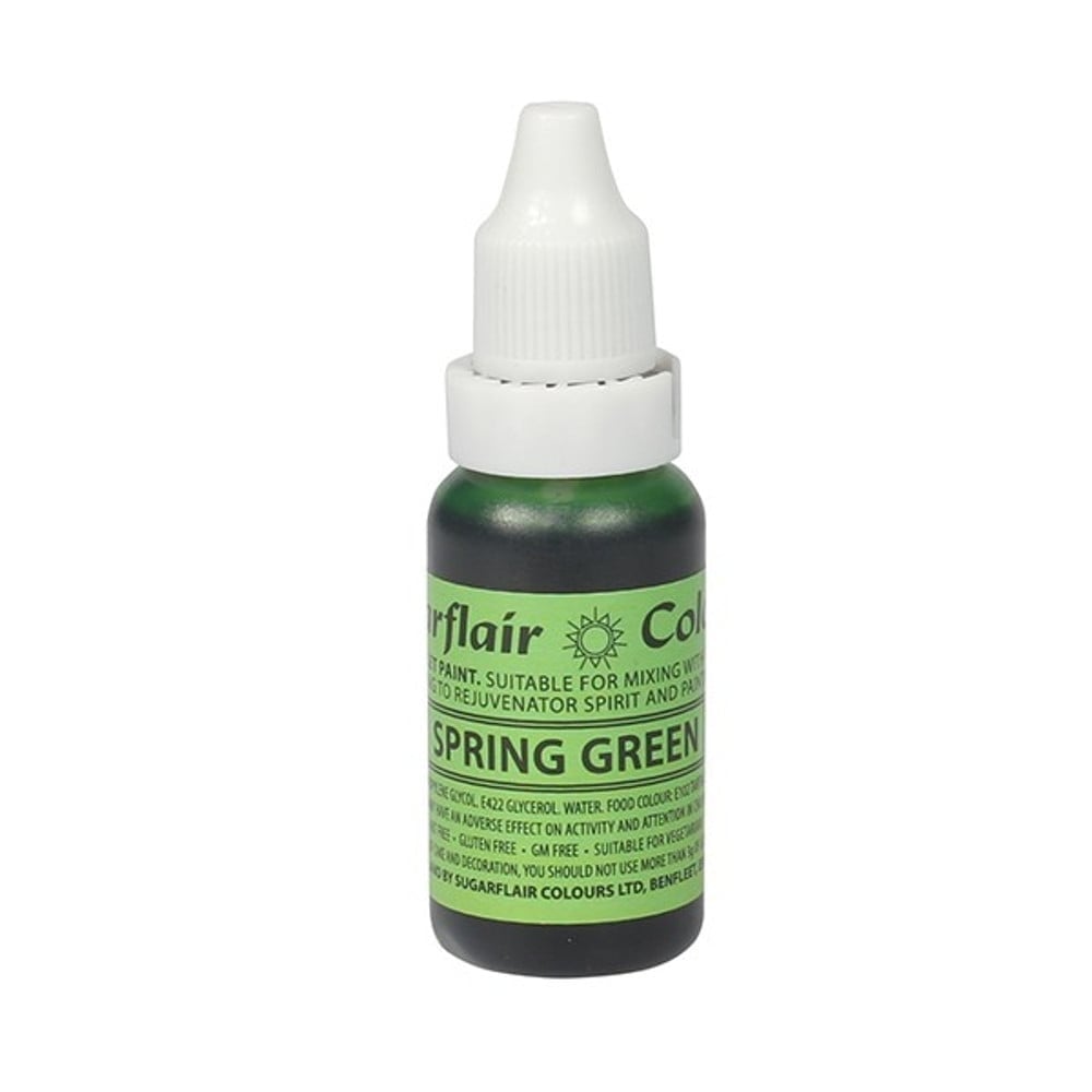 Spring Green - Sugartint Concentrated Droplet Colour 14ml - Sugarflair