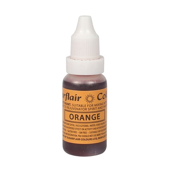Orange - Sugartint Concentrated Droplet Colour 14ml - Sugarflair