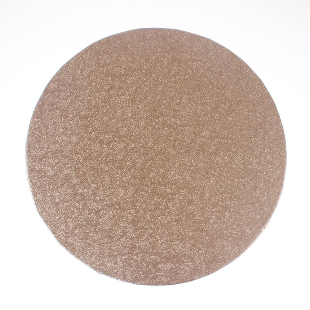 Rose Gold Round Drum Cake Board