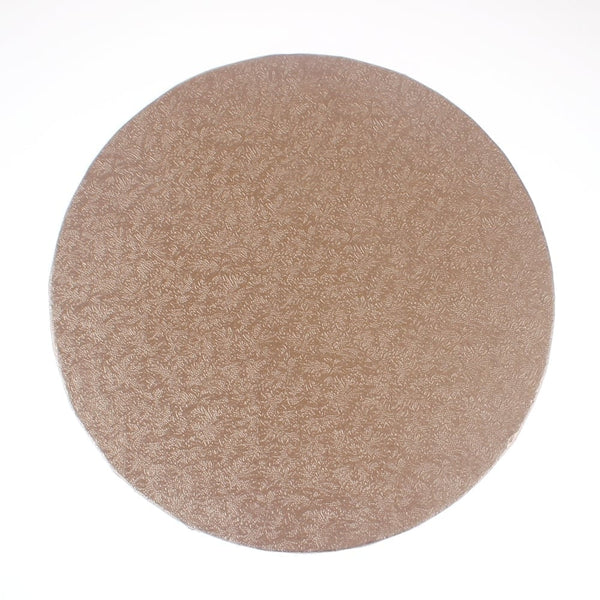 Rose Gold Round Drum Cake Board