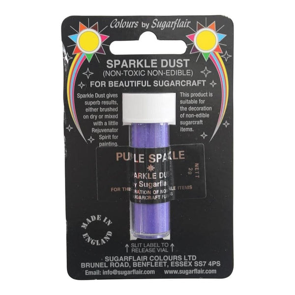 Purple Sparkle Dust 2g - Sugarflair