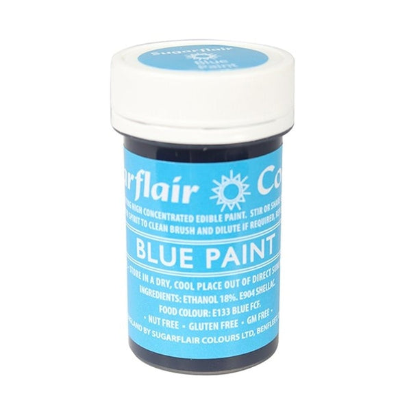 Blue Edible Matt Paint 20g - Sugarflair