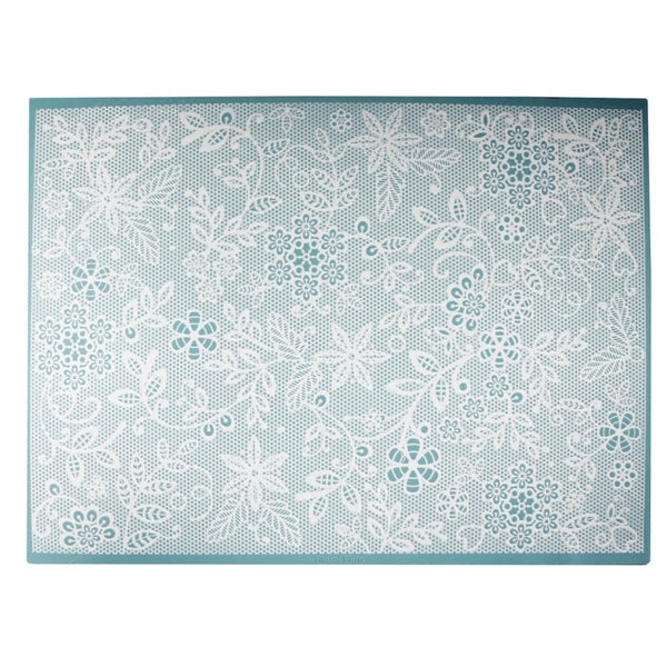 Floral Fern - Large Lace Mat & Planet Fluff