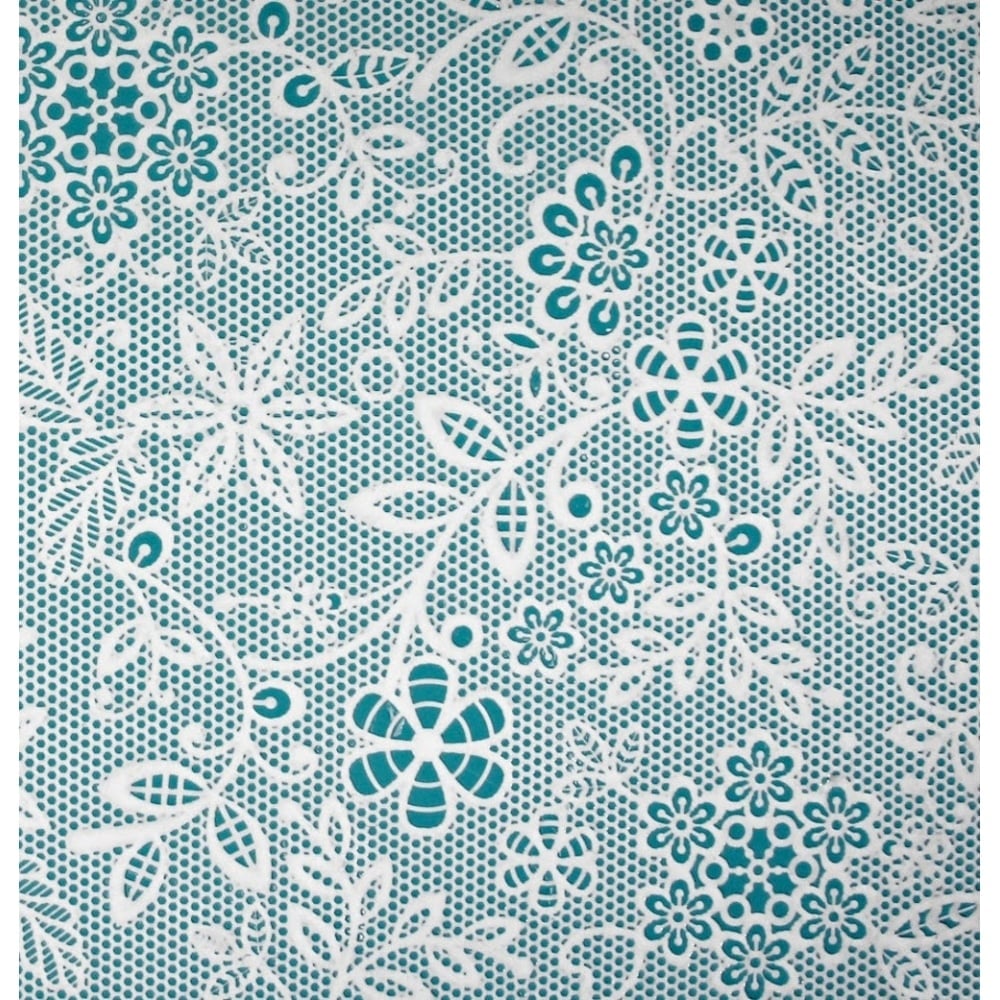 Floral Fern - Large Lace Mat & Planet Fluff