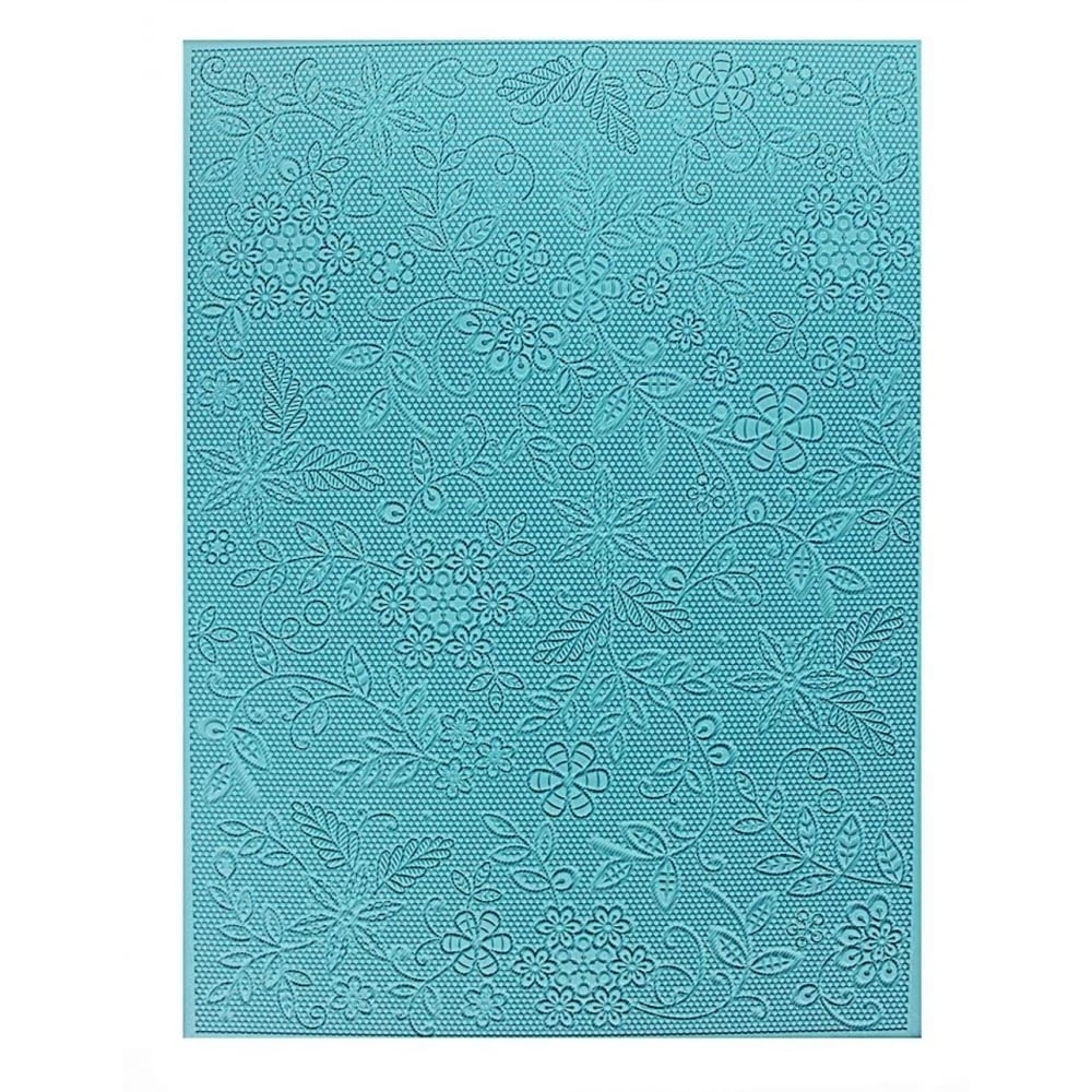 Floral Fern - Large Lace Mat & Planet Fluff