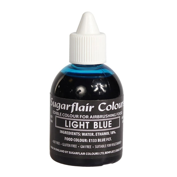 Light Blue - Airbrush Colour 60ml - Sugarflair
