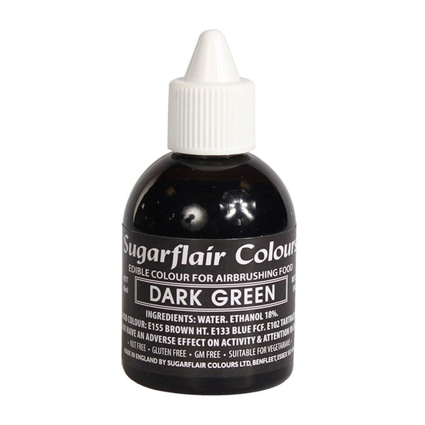 Dark Green - Airbrush Colour 60ml - Sugarflair