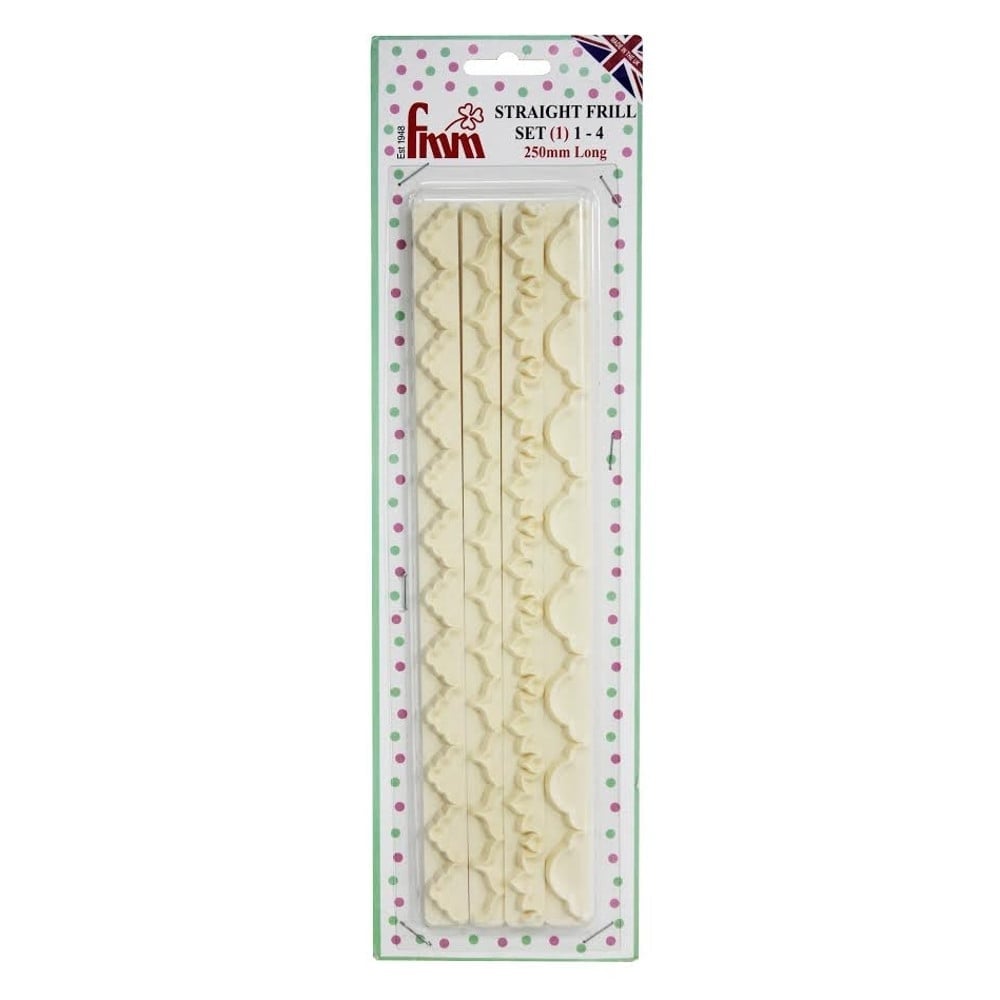 Straight Frill 1-4 Set Of 4