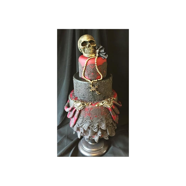 Day Of The Dead - Large Lace Mat
