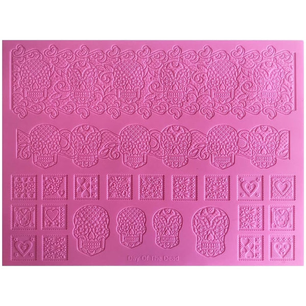 Day Of The Dead - Large Lace Mat