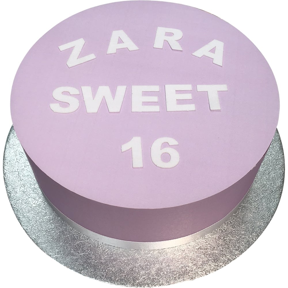 White - 25mm Edible Wafer Letters & Numbers